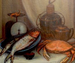 Donna Schuster (1883-1953)Catch of the Day31 x 31