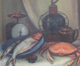Donna Schuster (1883-1953)Catch of the Day31 x 31