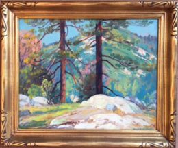 Alfred Mitchell (1888-1972)Cuyamaca Pines16 x 20 -Framed 20 x 24