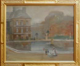 Alson Clark (1876-1949)Luxembourg Gardens25 x 31 framed 30 1/2 x 35 1/2