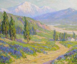 Springtime San Gabriel Valley 24 x 36