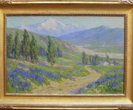 Springtime San Gabriel Valley  24 x 36 Framed 36 x 46