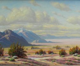 Paul Grimm (1892-1974) Colorful Desert16 x 20