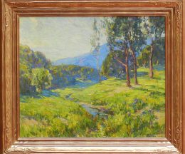 Summer in Mint Canyon 25 x 30 Framed 34 x 39