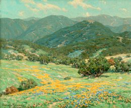 Granville Redmond – Glorious Poppies