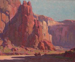 Alfred Mitchell (1888-1972) Cuyamaca Pines16 x 20 - Framed 20 x 24